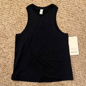 lululemon athletica Navy Ultralight Hip-Length Tank Top NWT